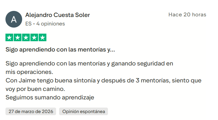 Opinión positiva sobre la formación Tradeando (2)