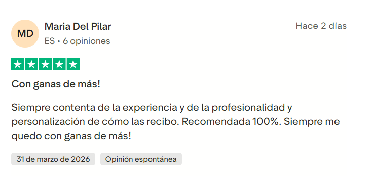 Opinión positiva sobre la formación Tradeando (3)