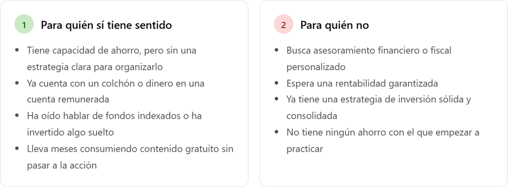 Para quién tiene sentido el PIO, Programa de Inversión Optimizada